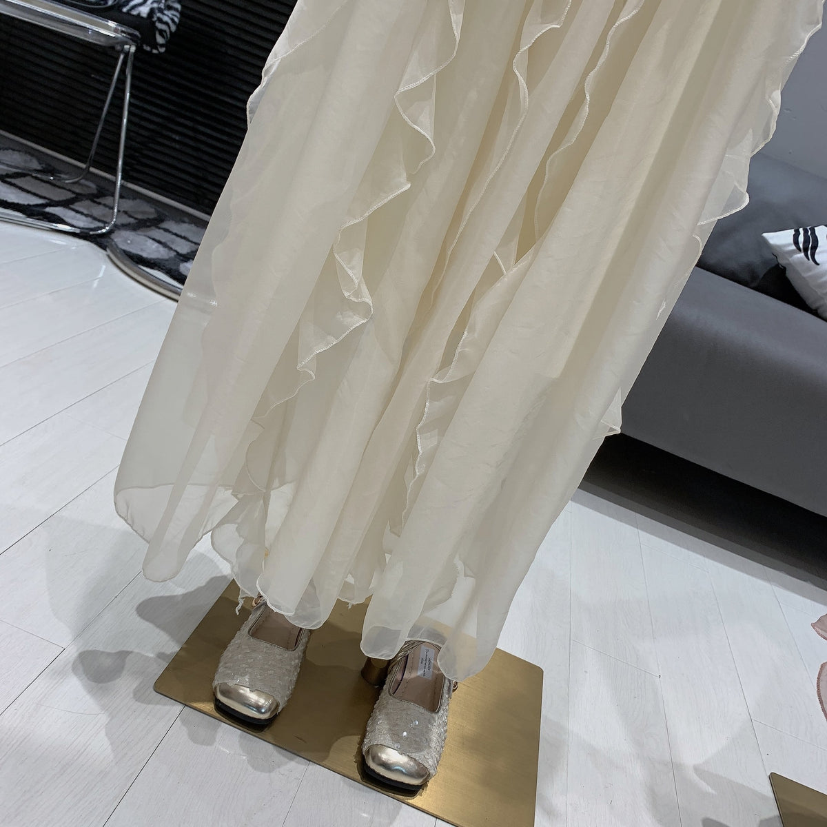 【dress】キャミワンピース×フリルワンピースセット　M24706
