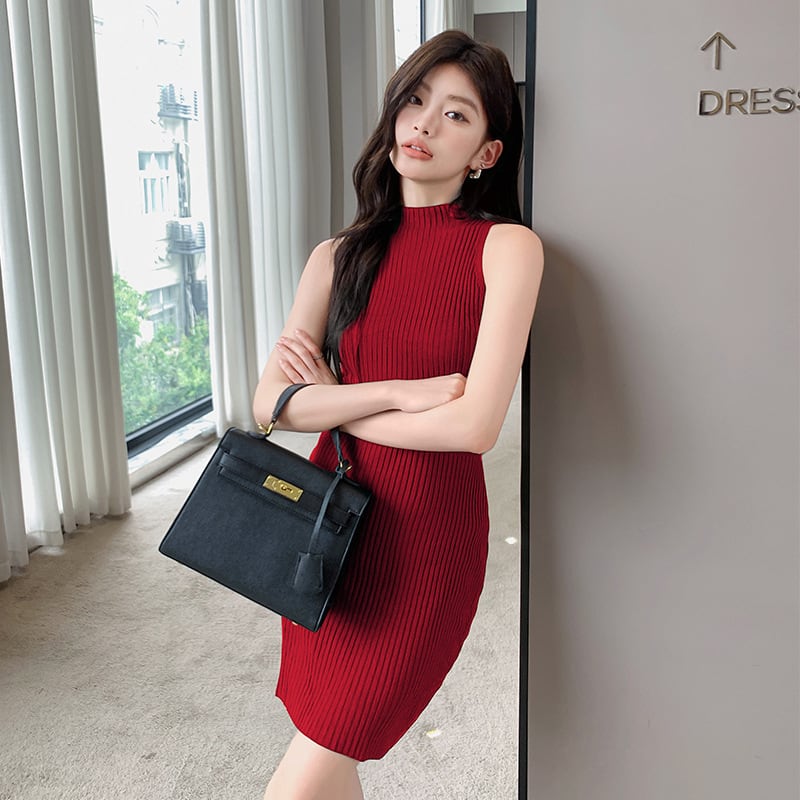 【dress】ノースリーブワンピース　M24103