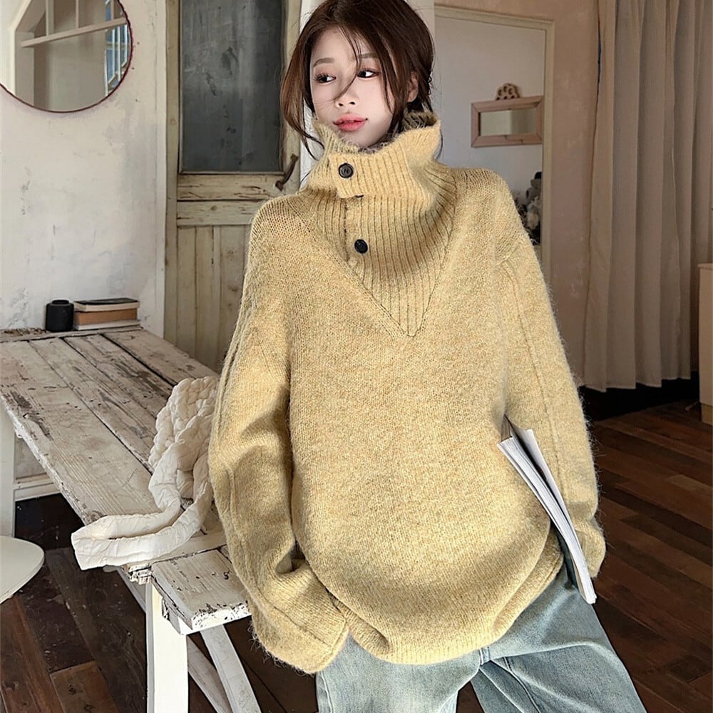 【tops】ニットセーター　M27673
