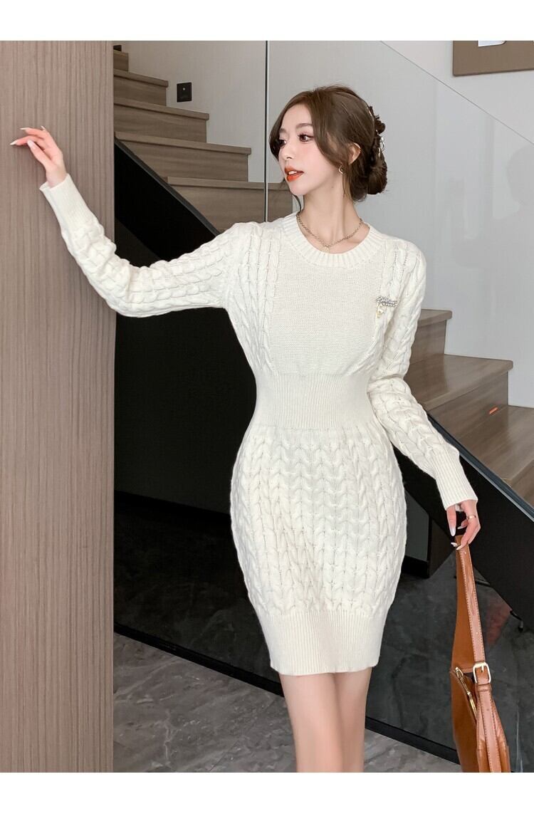 【dress】ニットワンピース　M18797