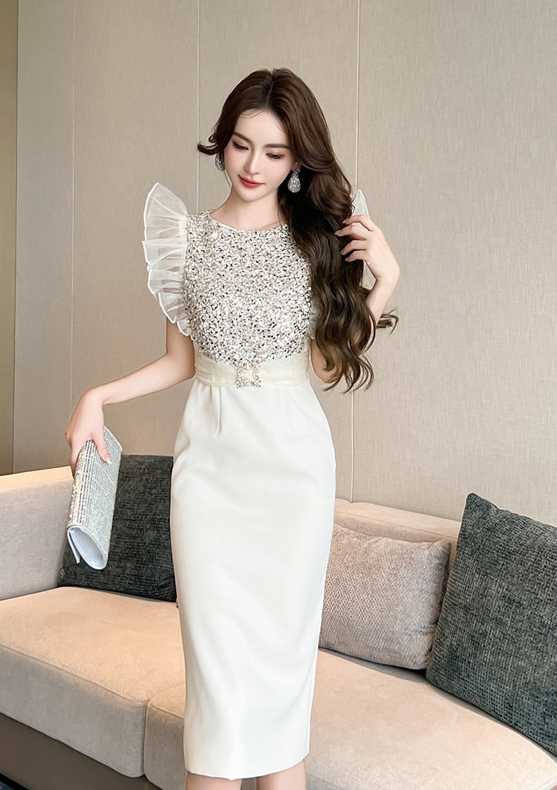 【dress】キラキラデートワンピース　M24281