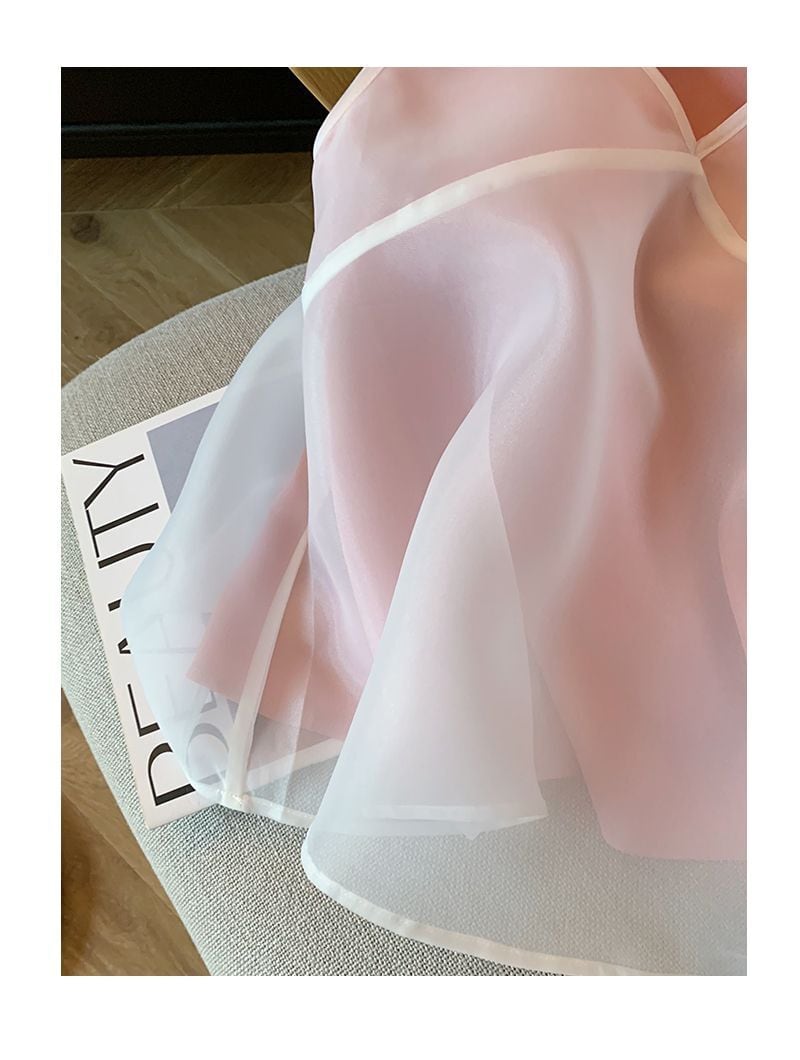 【tops】Vネックノースリーブトップス　M24803