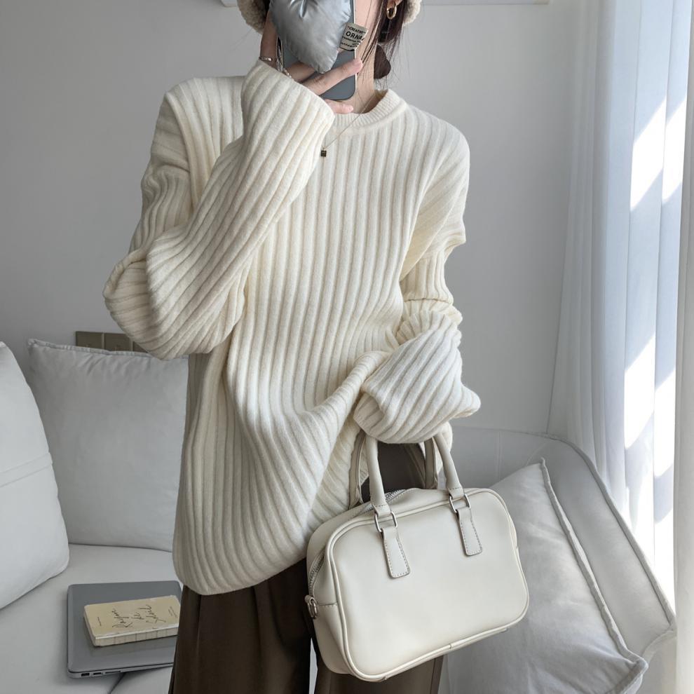 【tops】ニットプルオーバー　M19007
