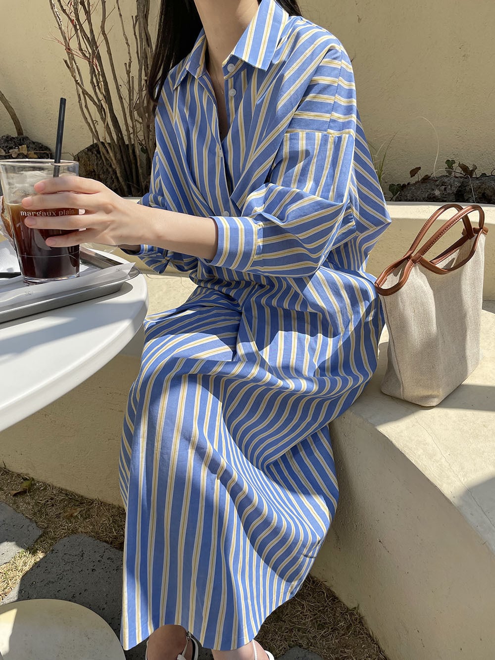【dress】シャツワンピース　M24624