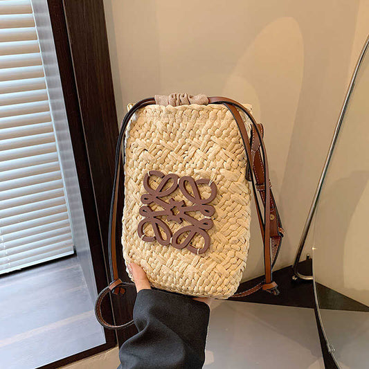 【小物】3色展開カゴバッグG21774