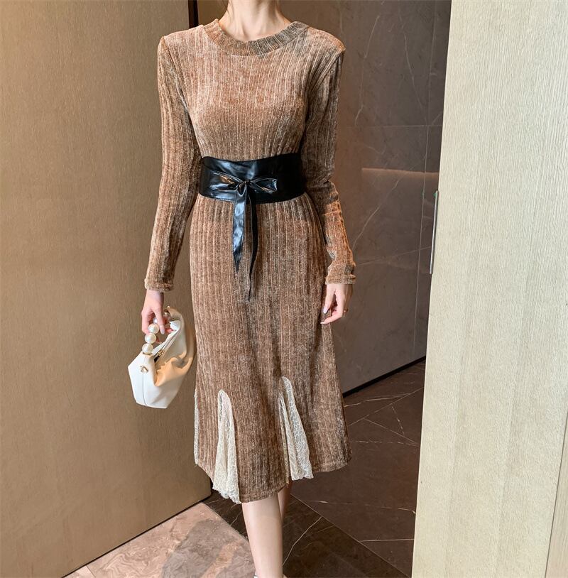 【dress】マーメイドワンピース　M19087