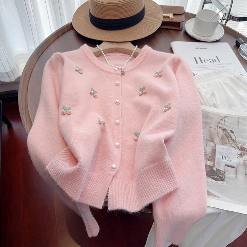 【outer】ニットカーデ　M29132