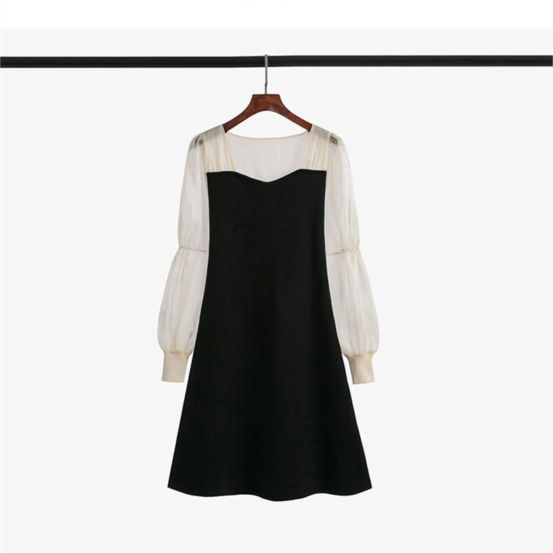 【dress】切り替えワンピース　M25518