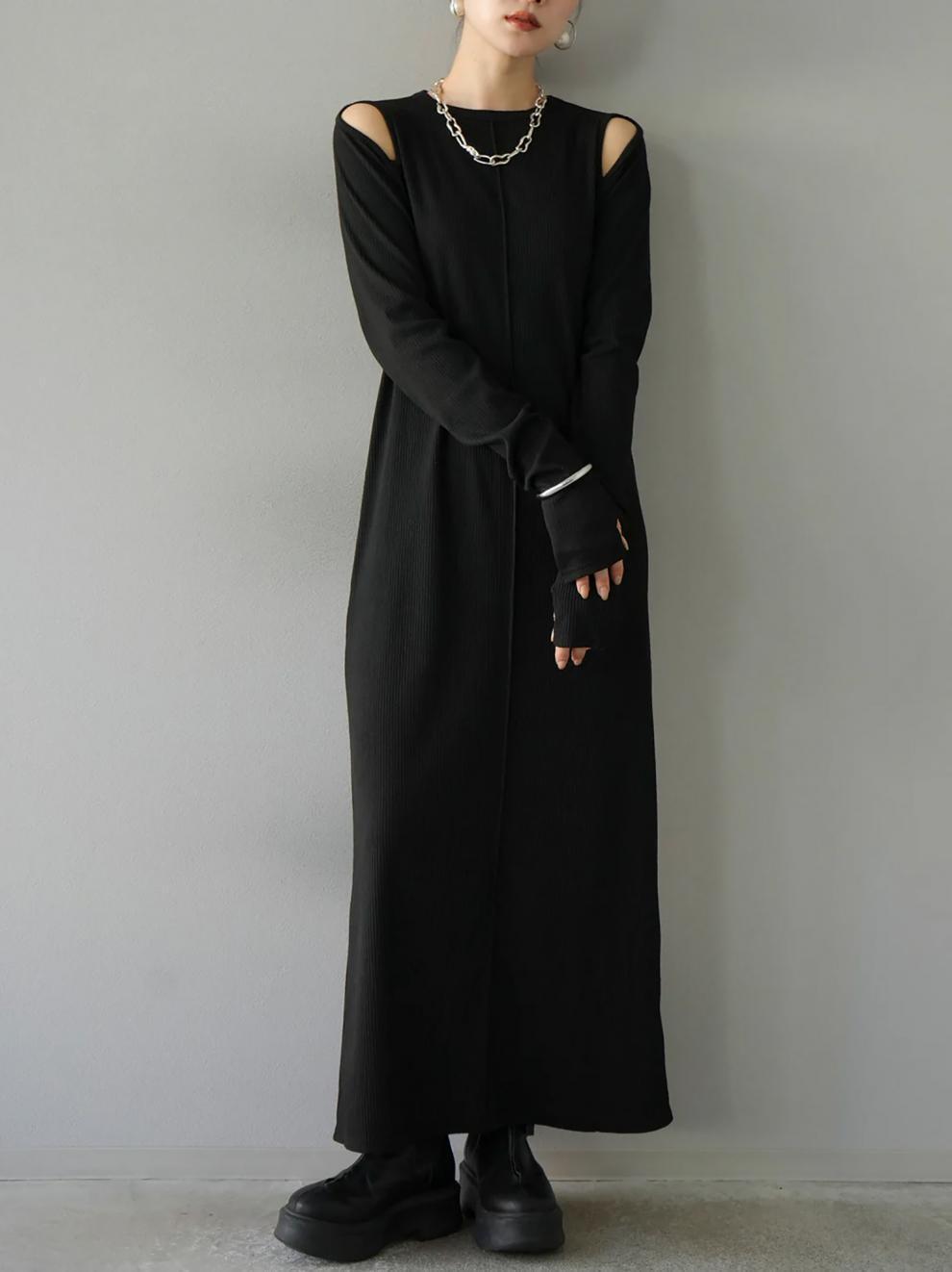 【dress】オフショルダーワンピース　M26626