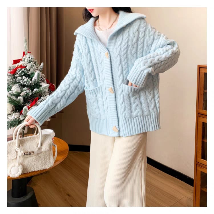 【outer】ニットカーデ　M25750