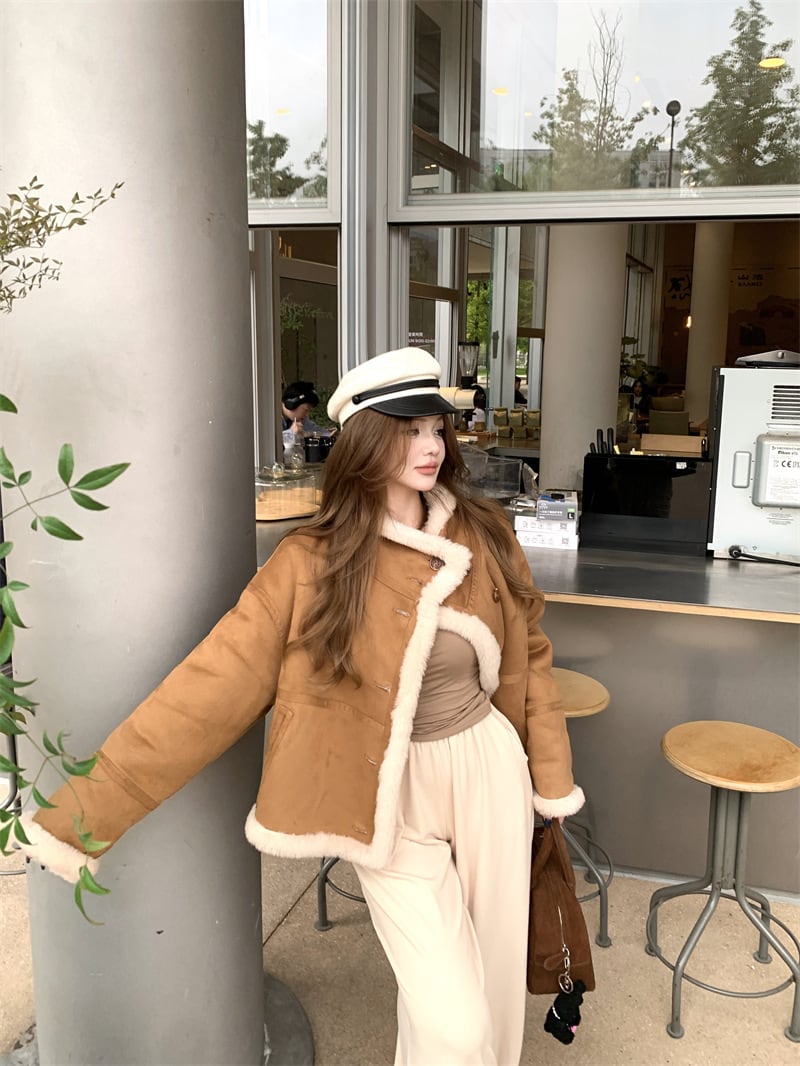 【outer】2WAYショートコート　M28265