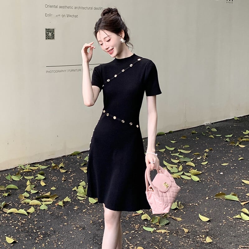 【dress】ニットワンピース　M23994