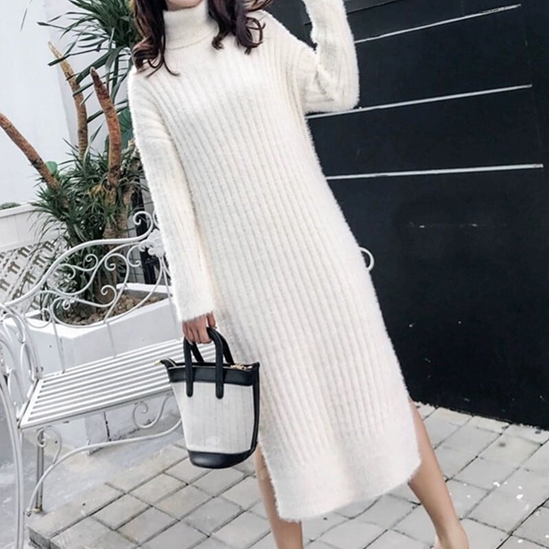 【dress】ニットワンピース　M25639