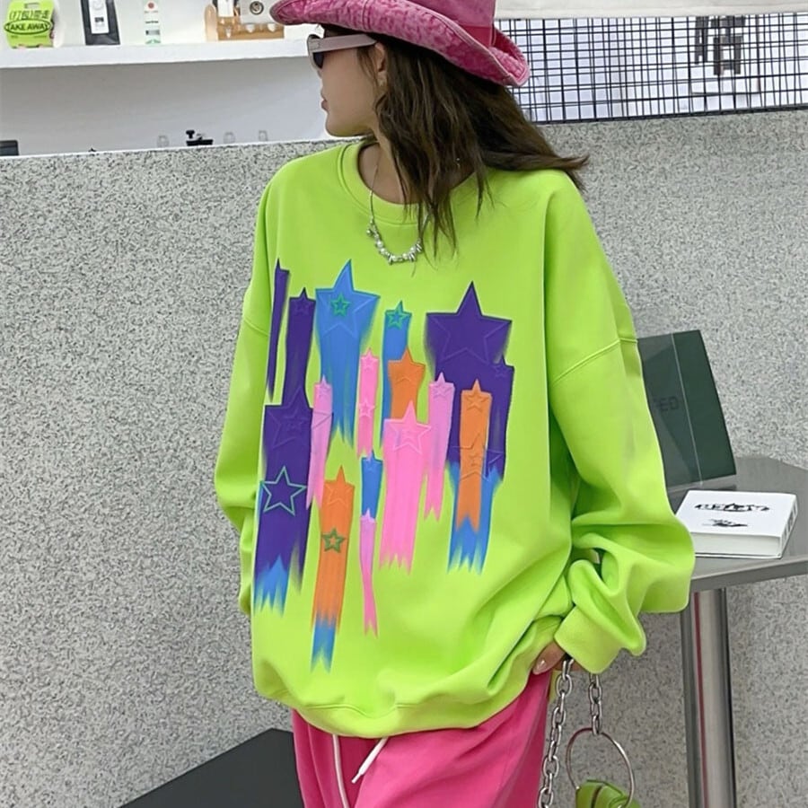 【tops】プリントプルオーバー　M25408