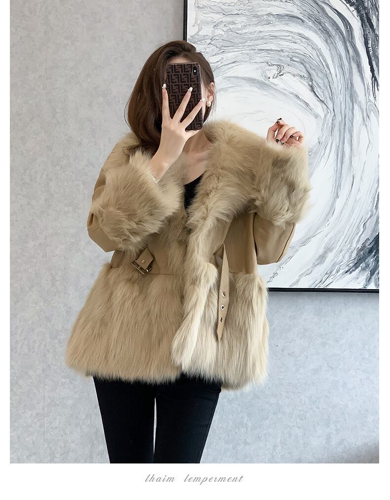 【outer】ファードッキングPUコート　M27198