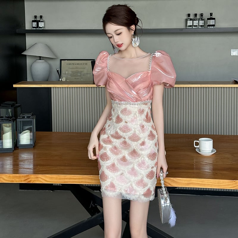 【dress】デートワンピース　M24879