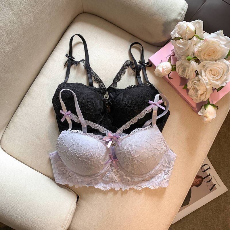 【下着】レースワイヤー入りブラジャー　N2983