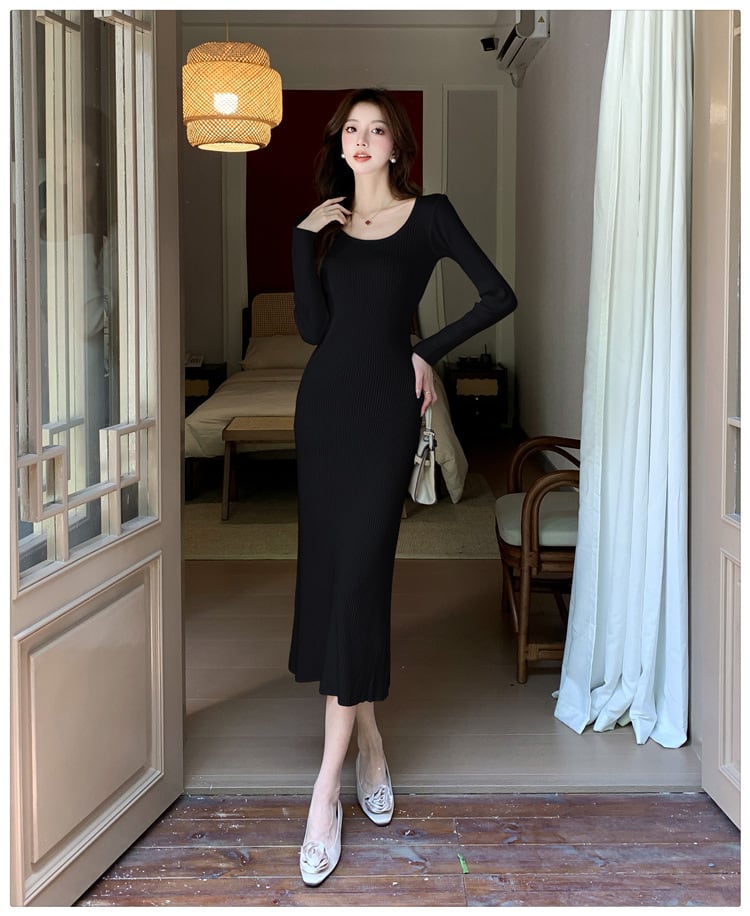 【dress】ニットワンピース　M25332