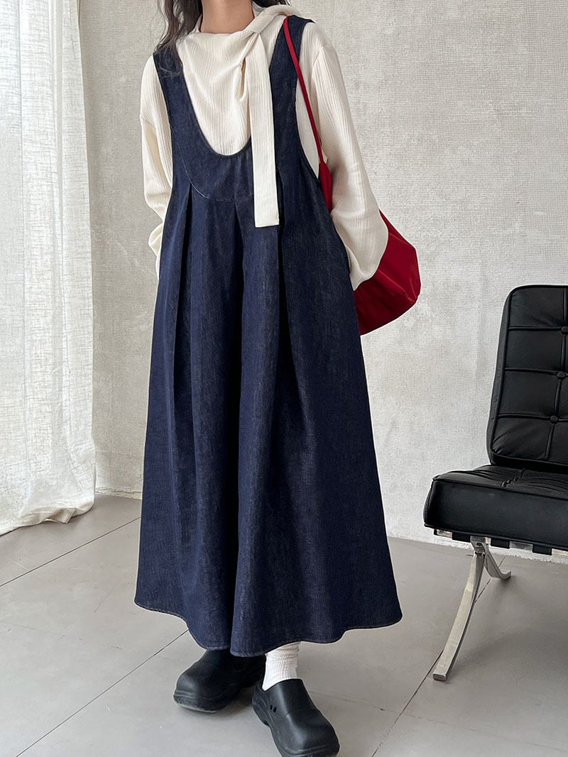 【dress】デニムワンピース　M29957
