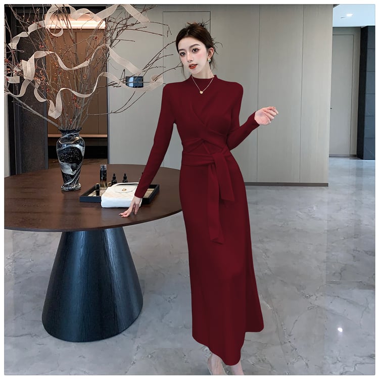 【dress】ニットワンピース　M28205