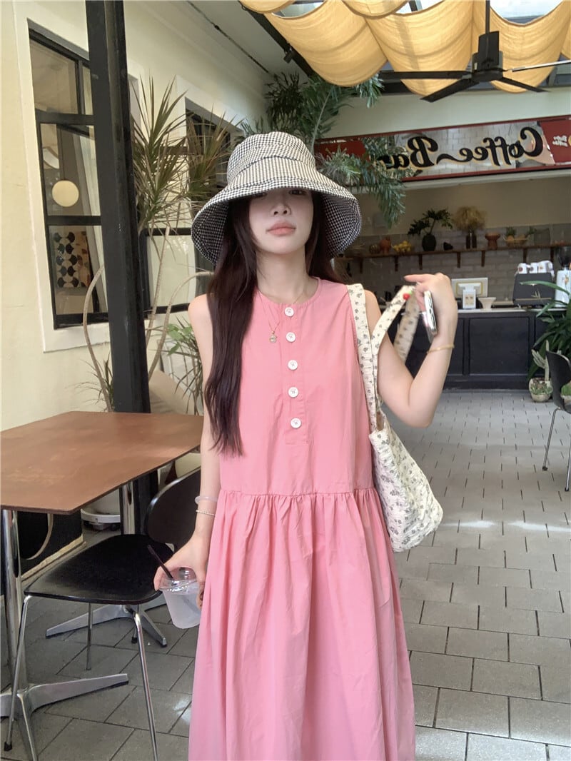 【dress】ノースリーブワンピース　M24892
