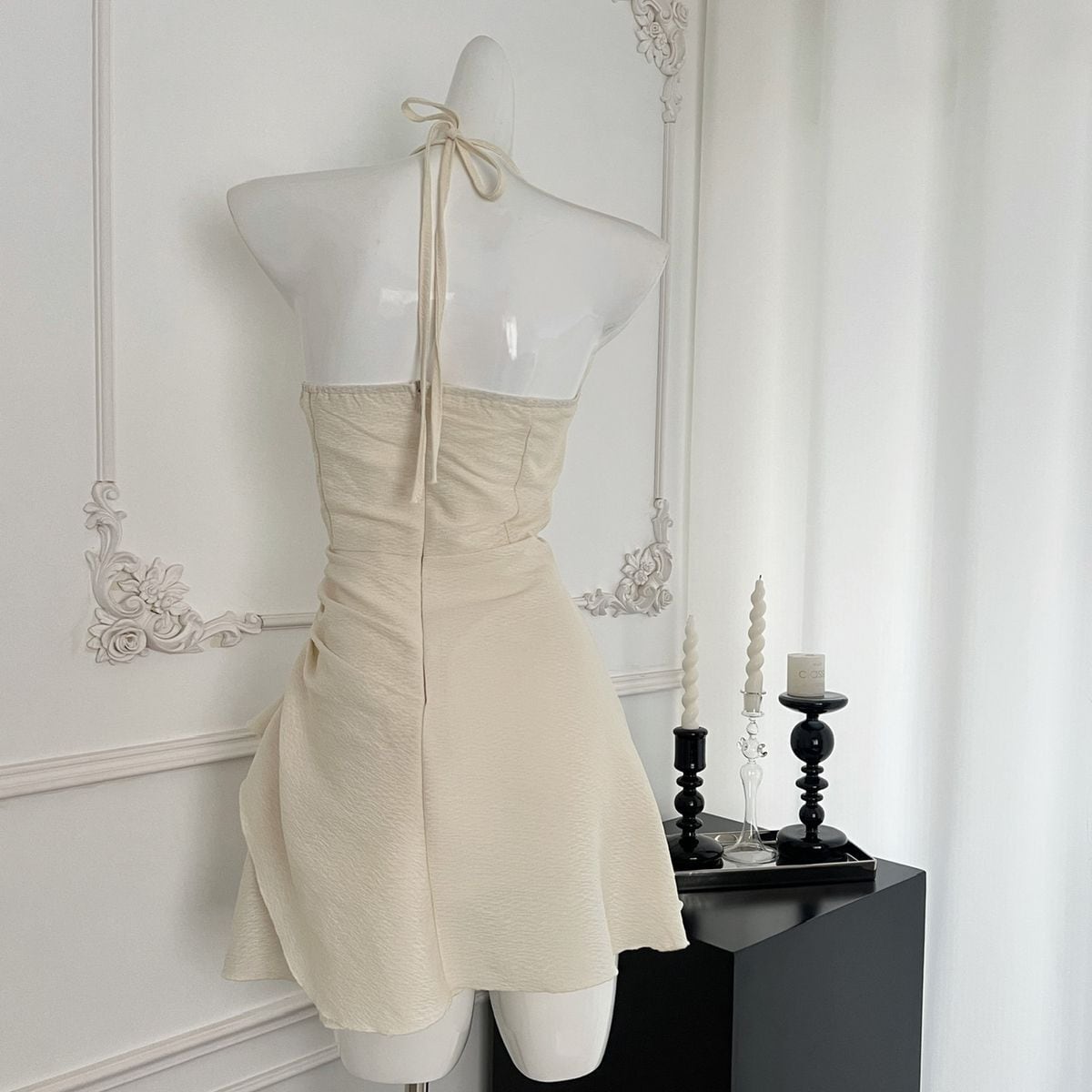 【dress】ホルターネックワンピース　M24473
