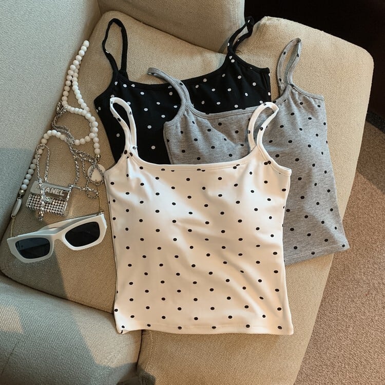 【【tops】カップ付きキャミソール　M23977