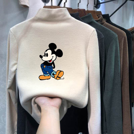 【tops】ハーフネックキュートカットソーF6380