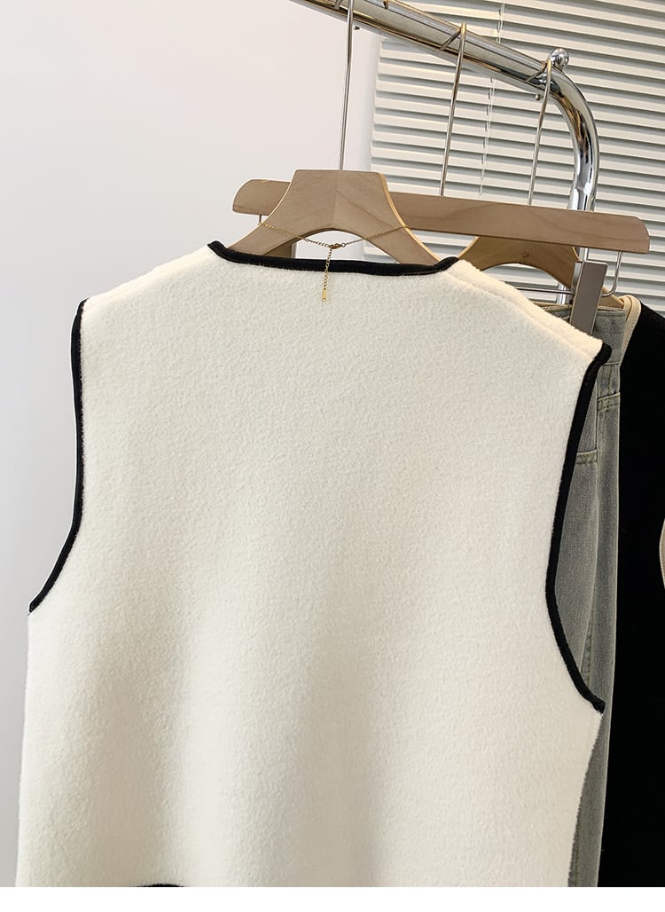 【outer】切り替えベスト　M27341