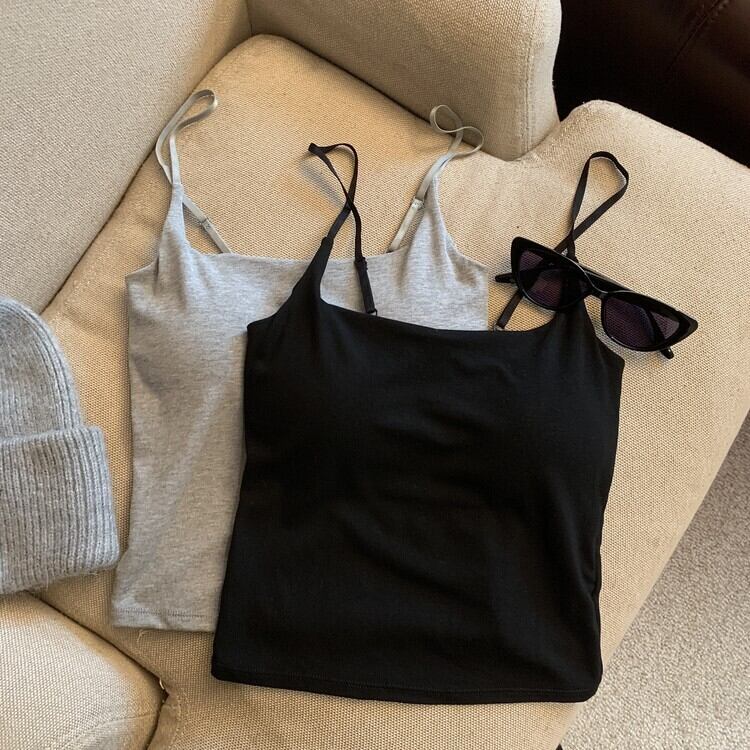 【tops】カップ付きキャミソール　M29523
