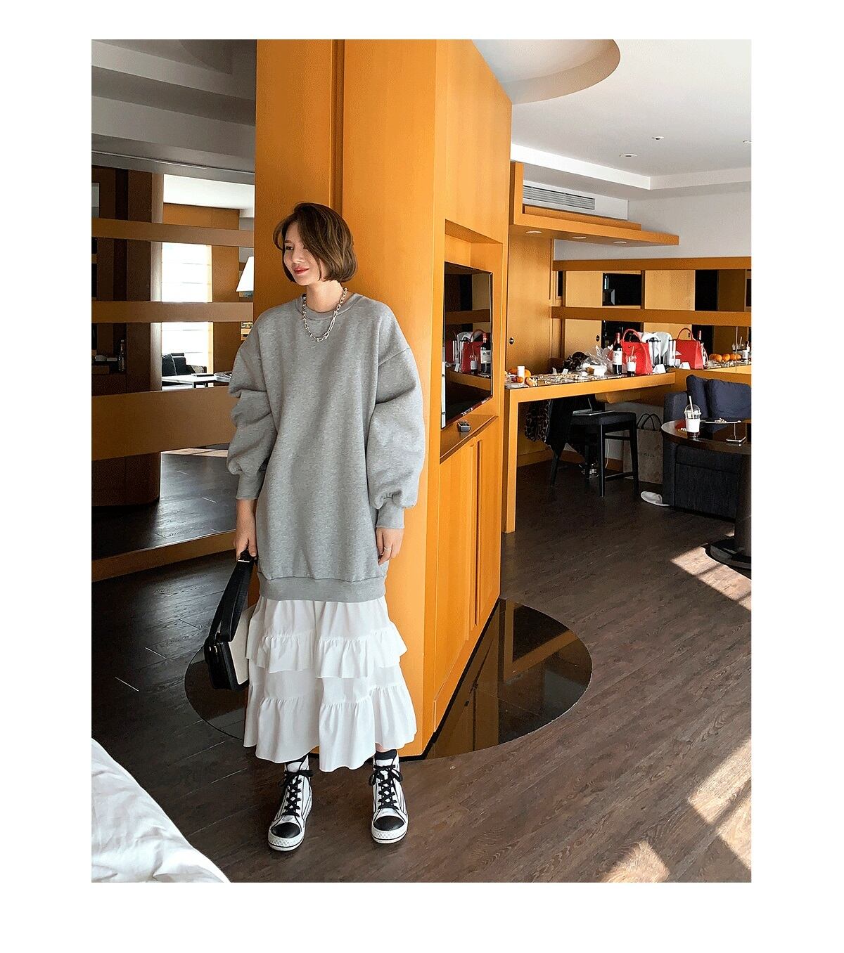 【dress】ドッキングワンピース　M18691