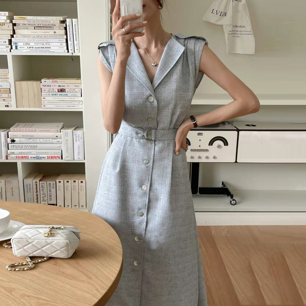 【dress】ノースリーブワンピース　M24746
