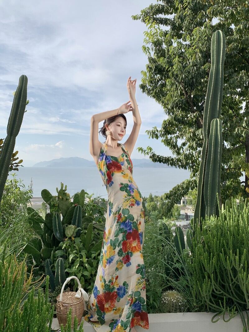 【dress】ギャルホルターネックワンピース G21097