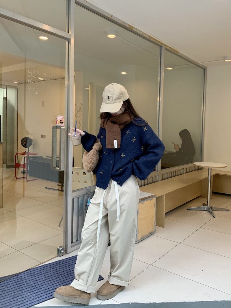 【outer】ニットカーデ　M26981