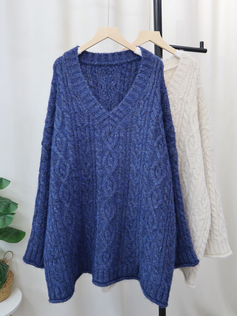 【tops】Vネックニットセーター　M27882