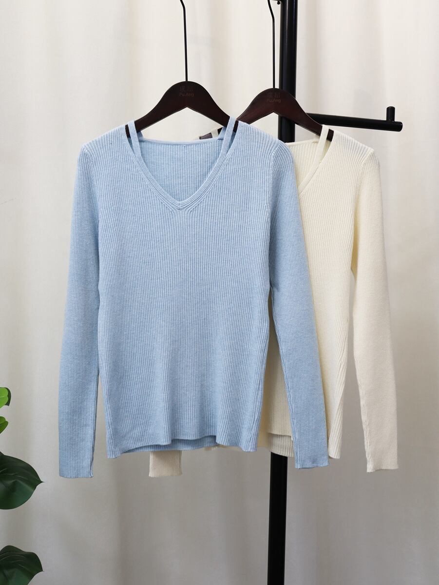 【tops】ニットトップス　M28627