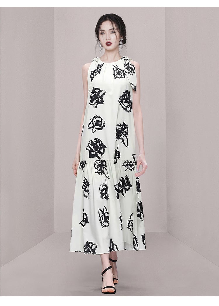 【dress】ノースリーブワンピース　M24357