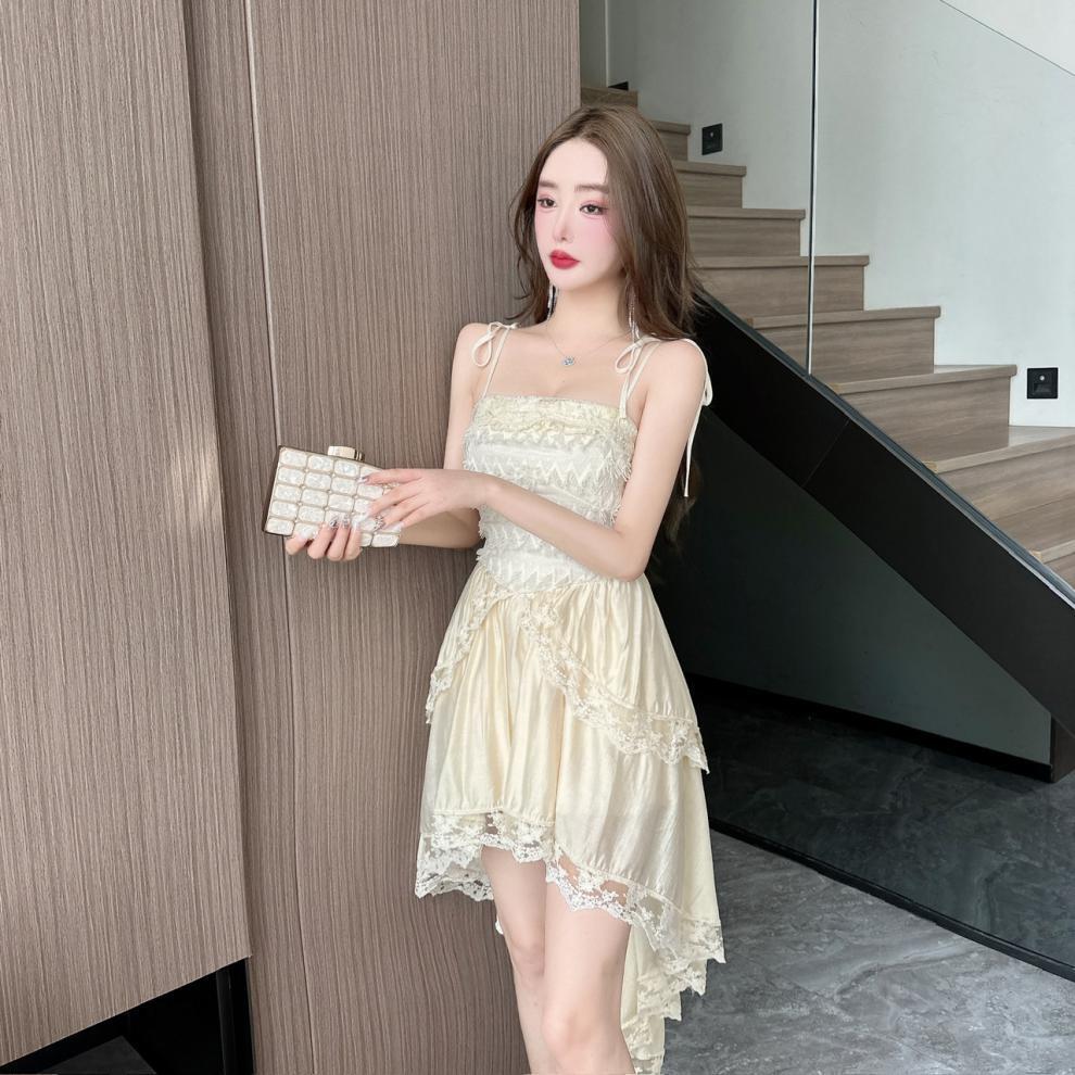 【dress】不規則 イレギュラーキャミワンピース　M24230
