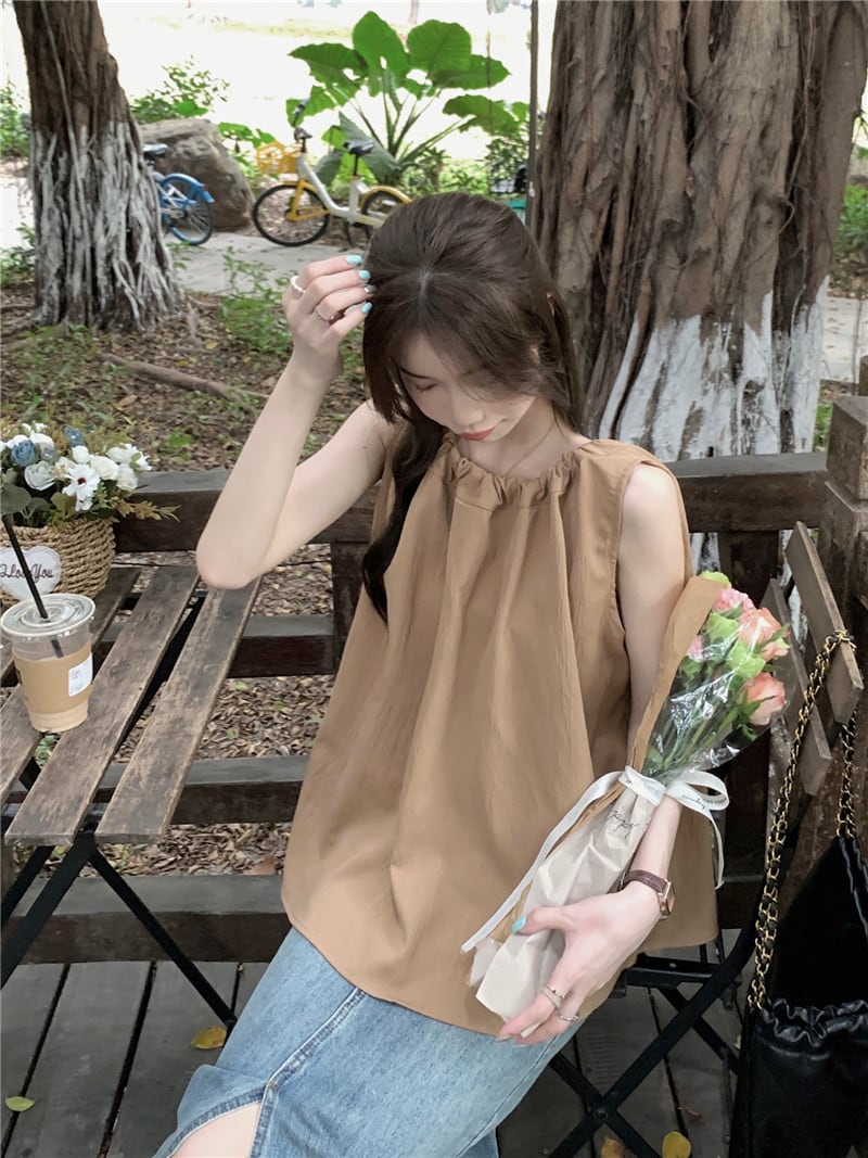 【tops】ノースリーブトップス　M24816