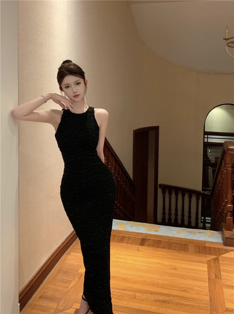 【dress】ラウンドネックワンピース G21059