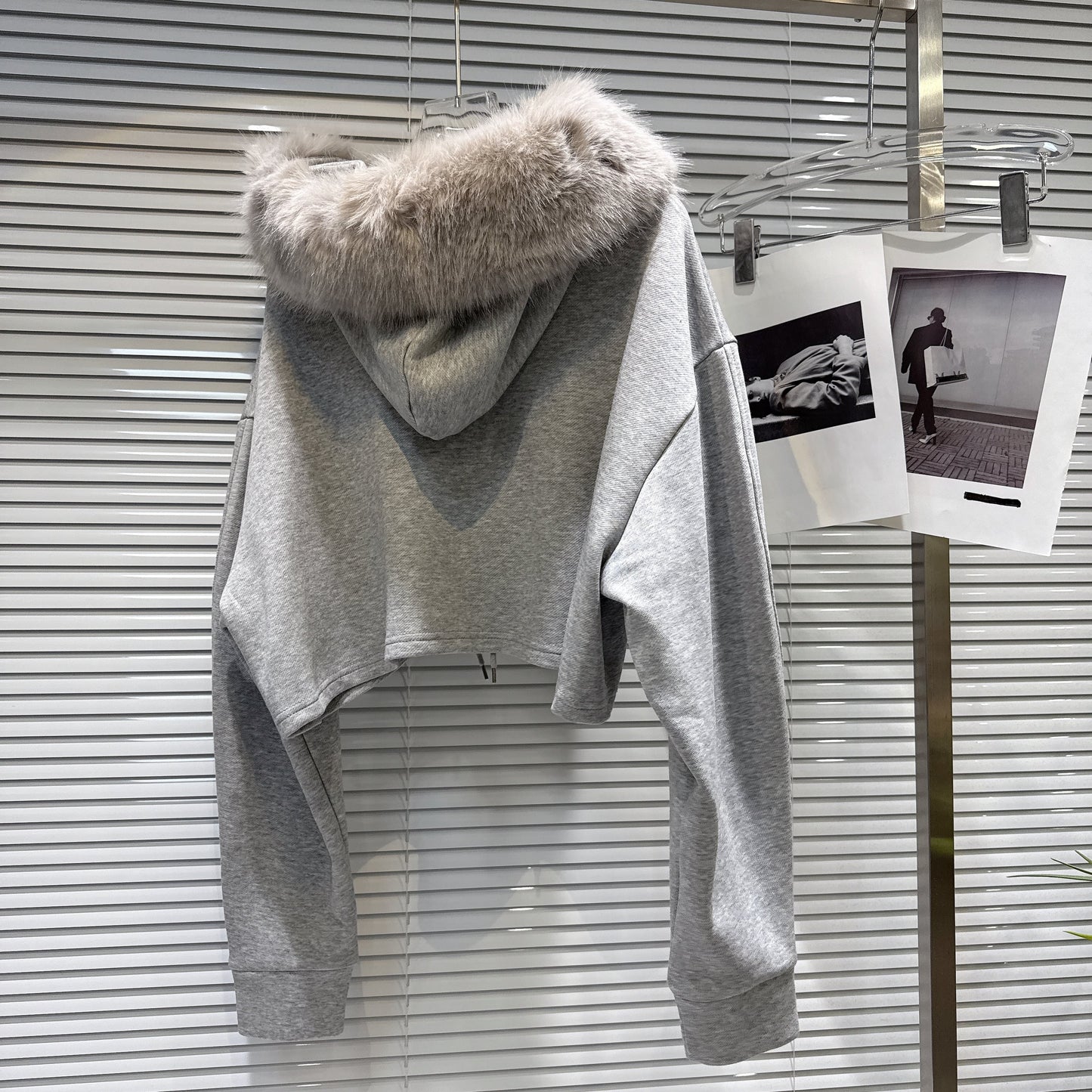 【set】2WAYフードファーパーカー×マーメイドスカートセット N3480