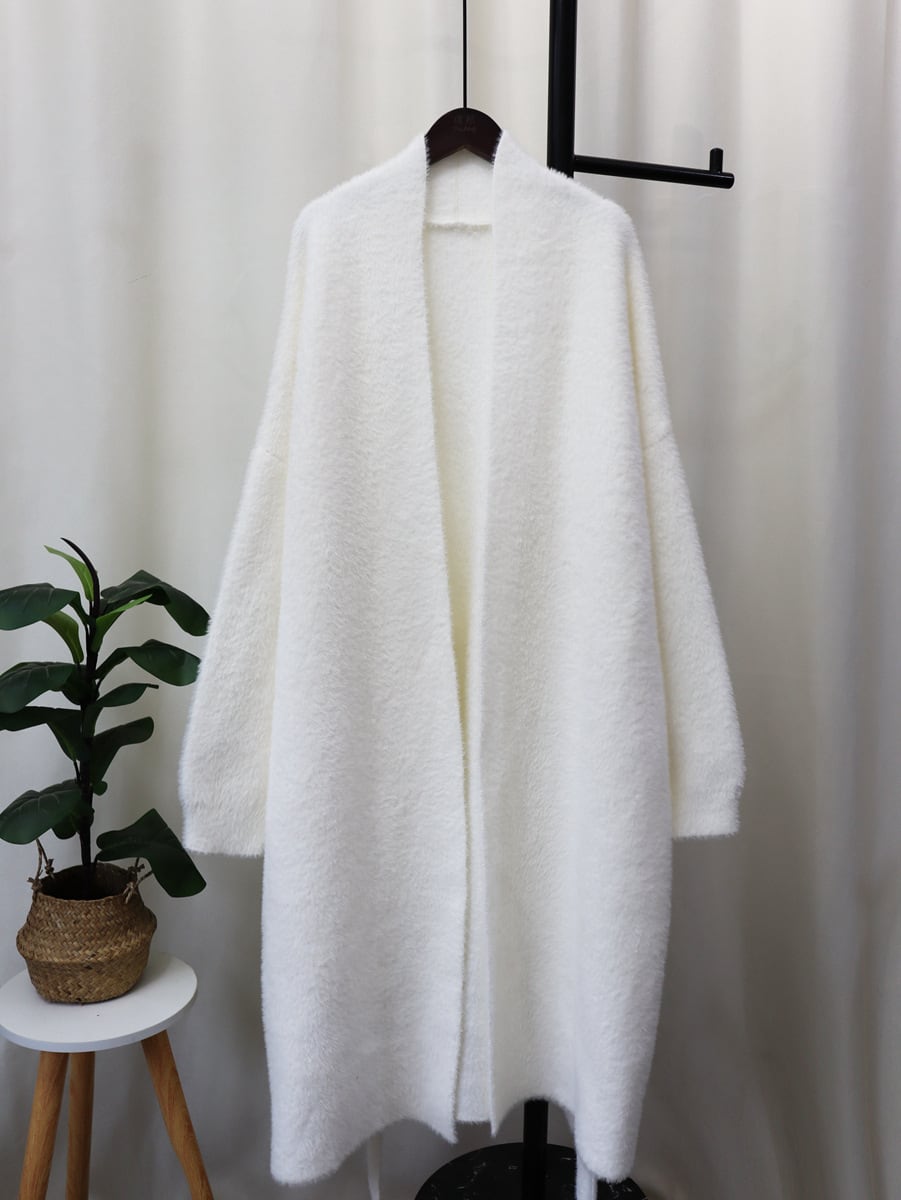 【outer】ロング丈ニットカーデ　M27586