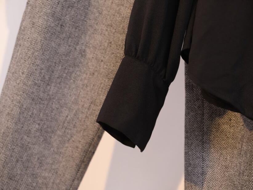 【set】ファッション!気質満点スーツベスト+シャツ+パンツオシャレ3点セット G2525