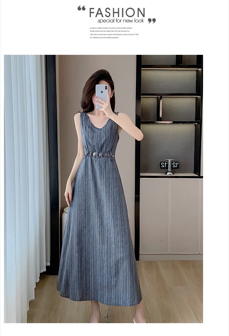 【dress】ノースリーブワンピース　M25098