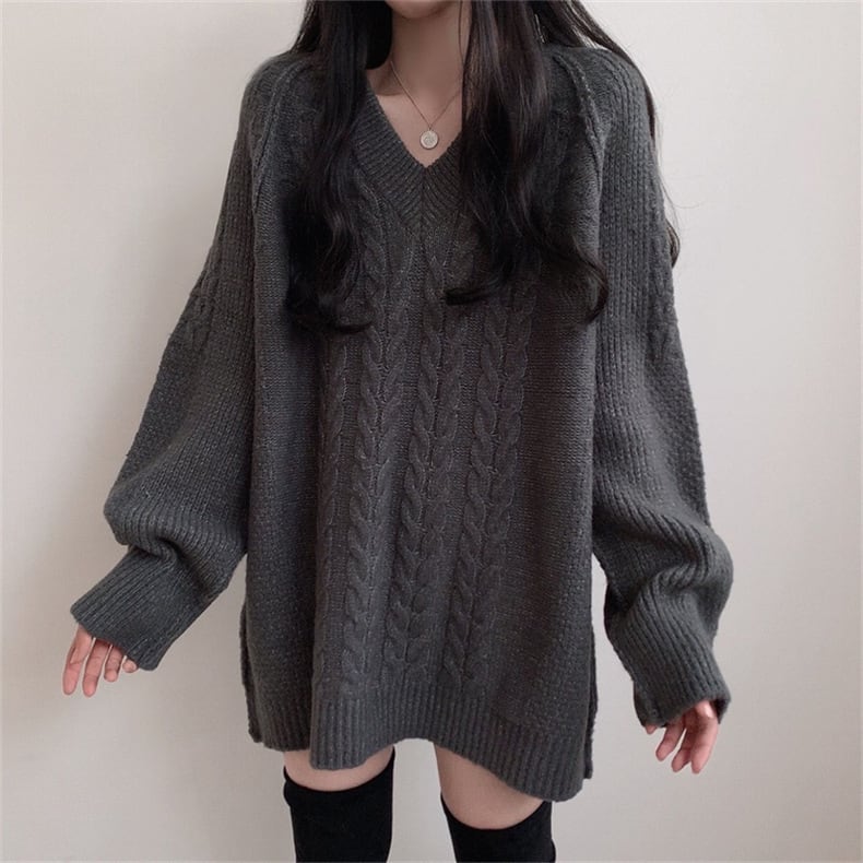 【tops】ニットセーター　M25793