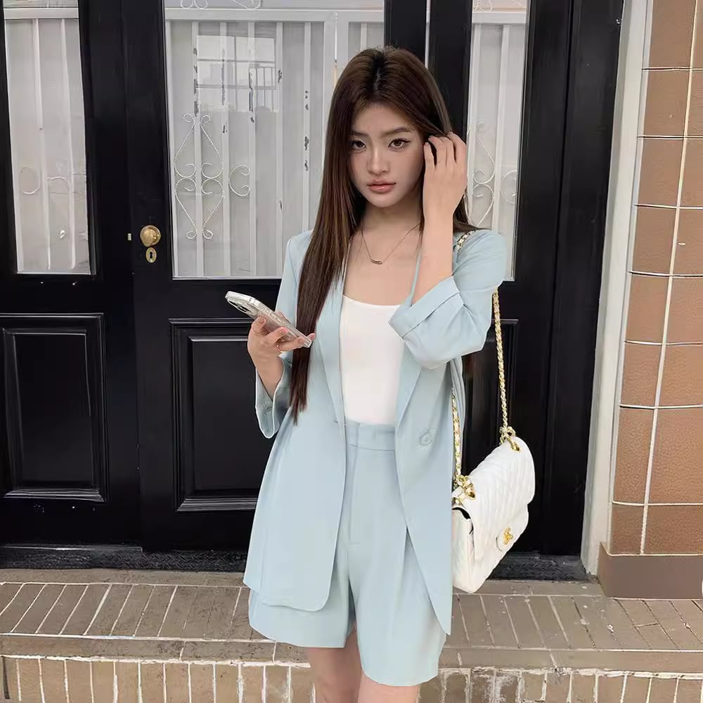 【set】スーツアウター+ショートパンツ２点セットG20630