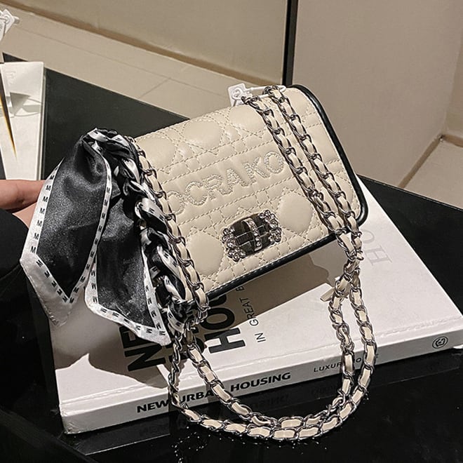 【小物】ジッパー肩掛け斜め掛けバッグG20153