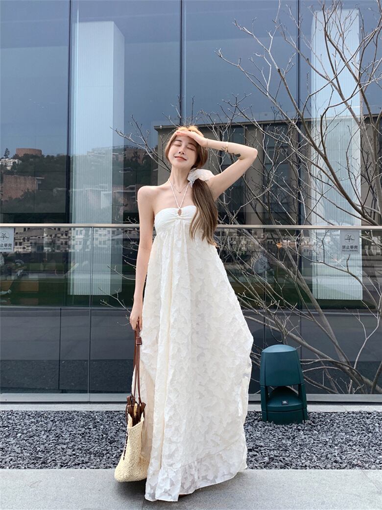 【dress】ホルターネックデートワンピース　M29797