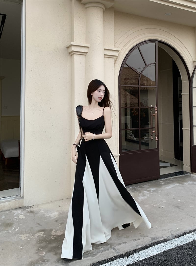 【dress】配色キャミワンピース　M29812
