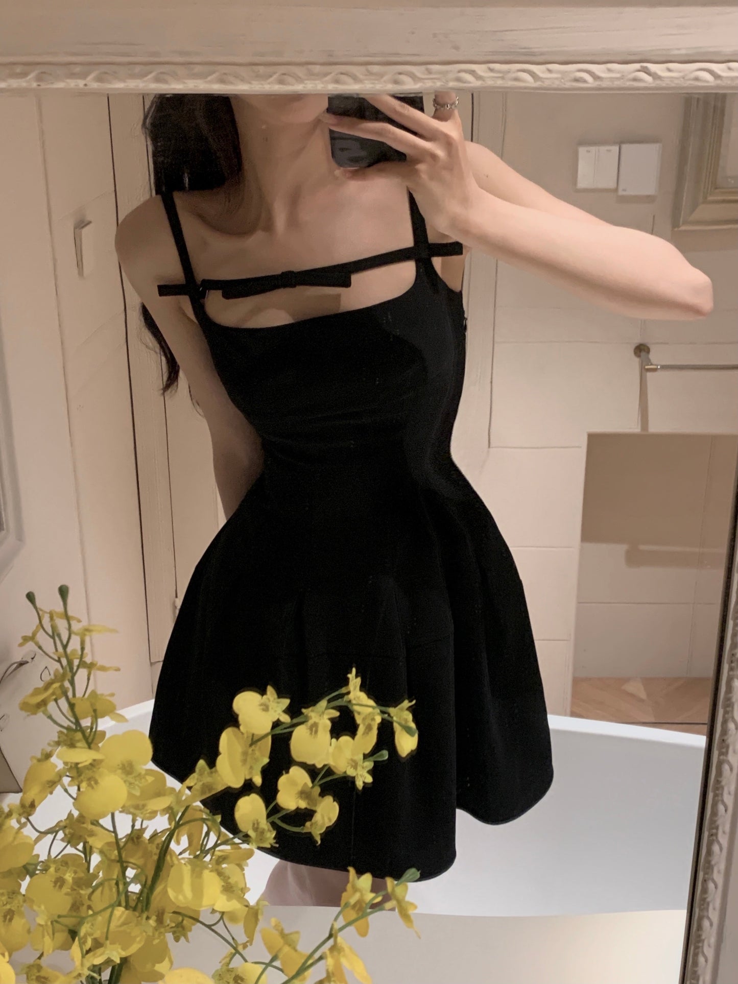 【dress】リボンキャミワンピース　N3266